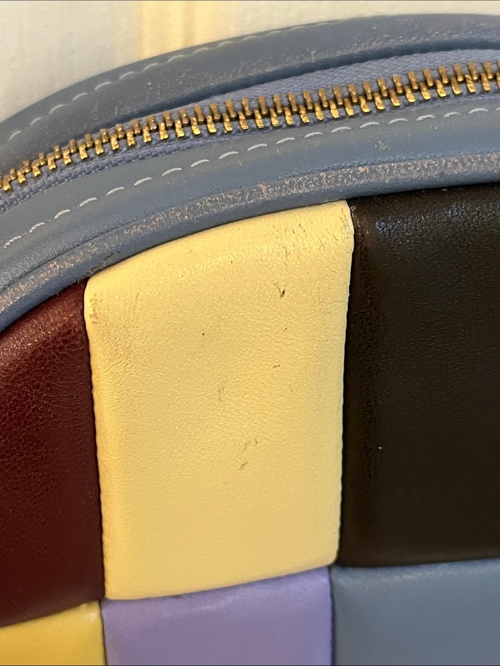 Tory Burch Multicolor Quilted Leather Crossbody Bag - Picture 12 of 13